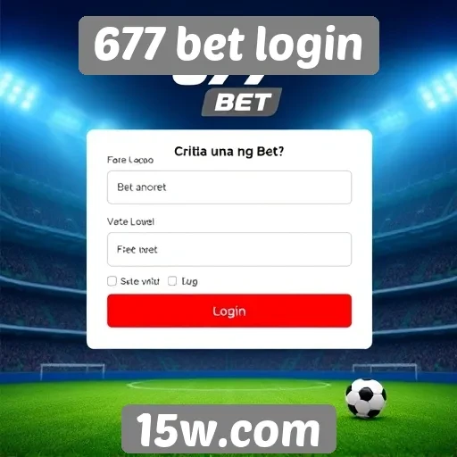 Como criar uma conta no 677 bet login