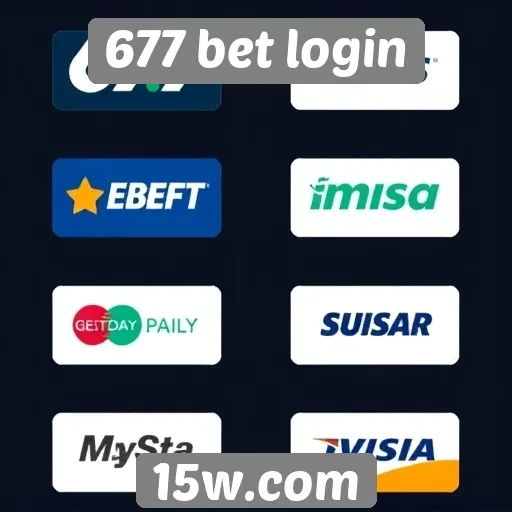 Métodos de pagamento disponíveis na 677 bet login